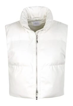 Kurze Stepp - Bodywarmer - Wollweiß -Tamaris Verkoopwinkel 595f70f732bd4f2c823eadd722aa1ffb