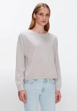 7 For All Mankind Crewneck- Sweater - Grey