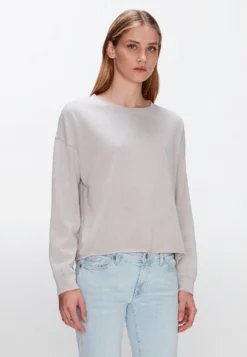 7 For All Mankind Crewneck- Sweater - Grey