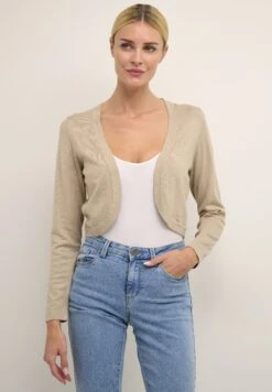 Kaffe Astrid Bolero - Vest - Feather Gray