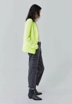 Ikks Aus Strukturiertem Stoff - Blazer - Lime Green -Tamaris Verkoopwinkel 5a54f081b662437b994bbae1e930ff80