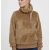 OXMO Oxanniki - Fleece Trui - Beige