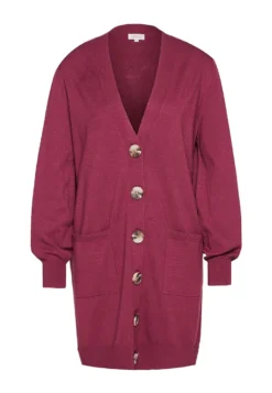 S.Oliver Langarm - Vest - Bordeaux