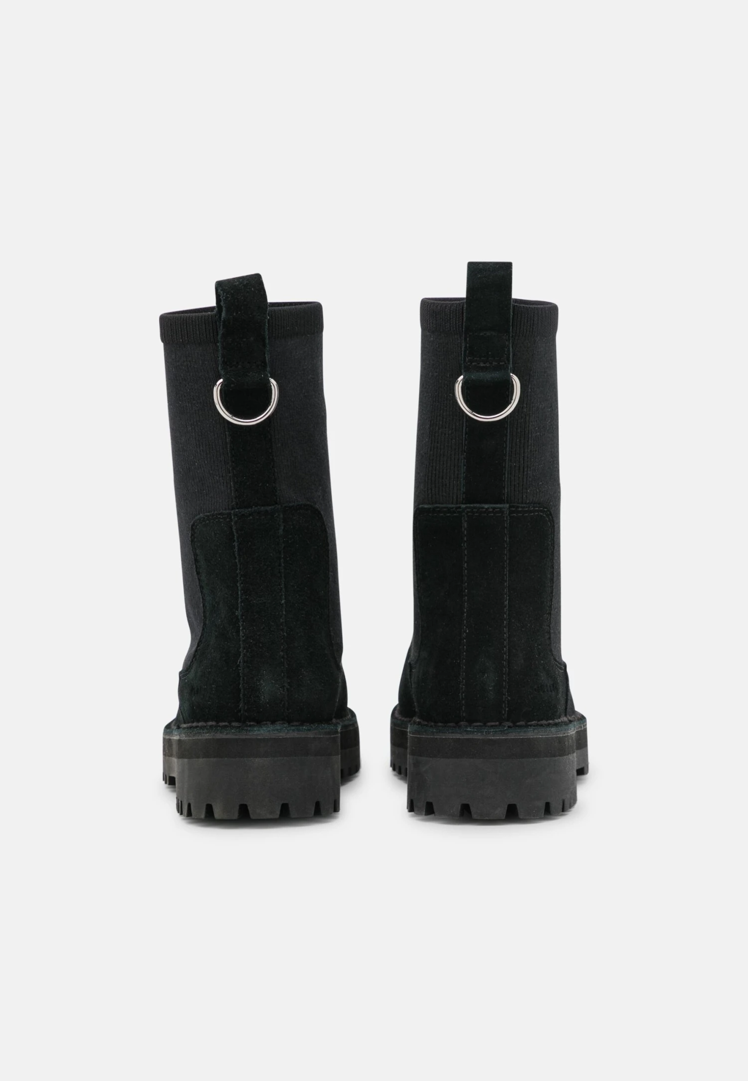 Clarks Originals Rock - Enkellaarsjes Met Plateauzool - Black 4 Clarks Originals Rock - Enkellaarsjes Met Plateauzool - Black - Afbeelding 4