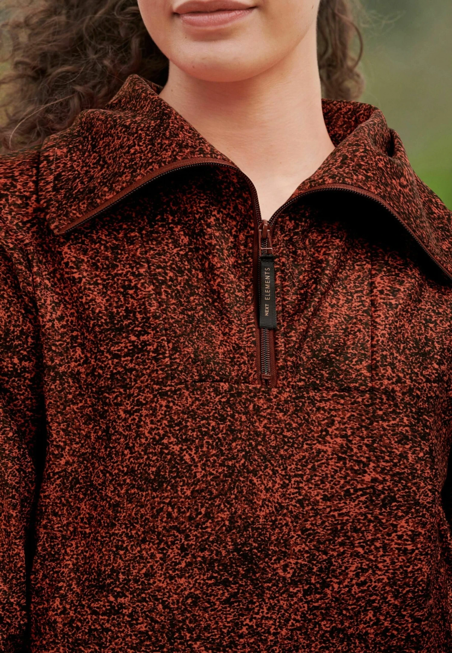 Next Outdoor Zip Neck- Fleece Trui - Rust Brown/Black 4 Next Outdoor Zip Neck- Fleece Trui - Rust Brown/Black - Afbeelding 4