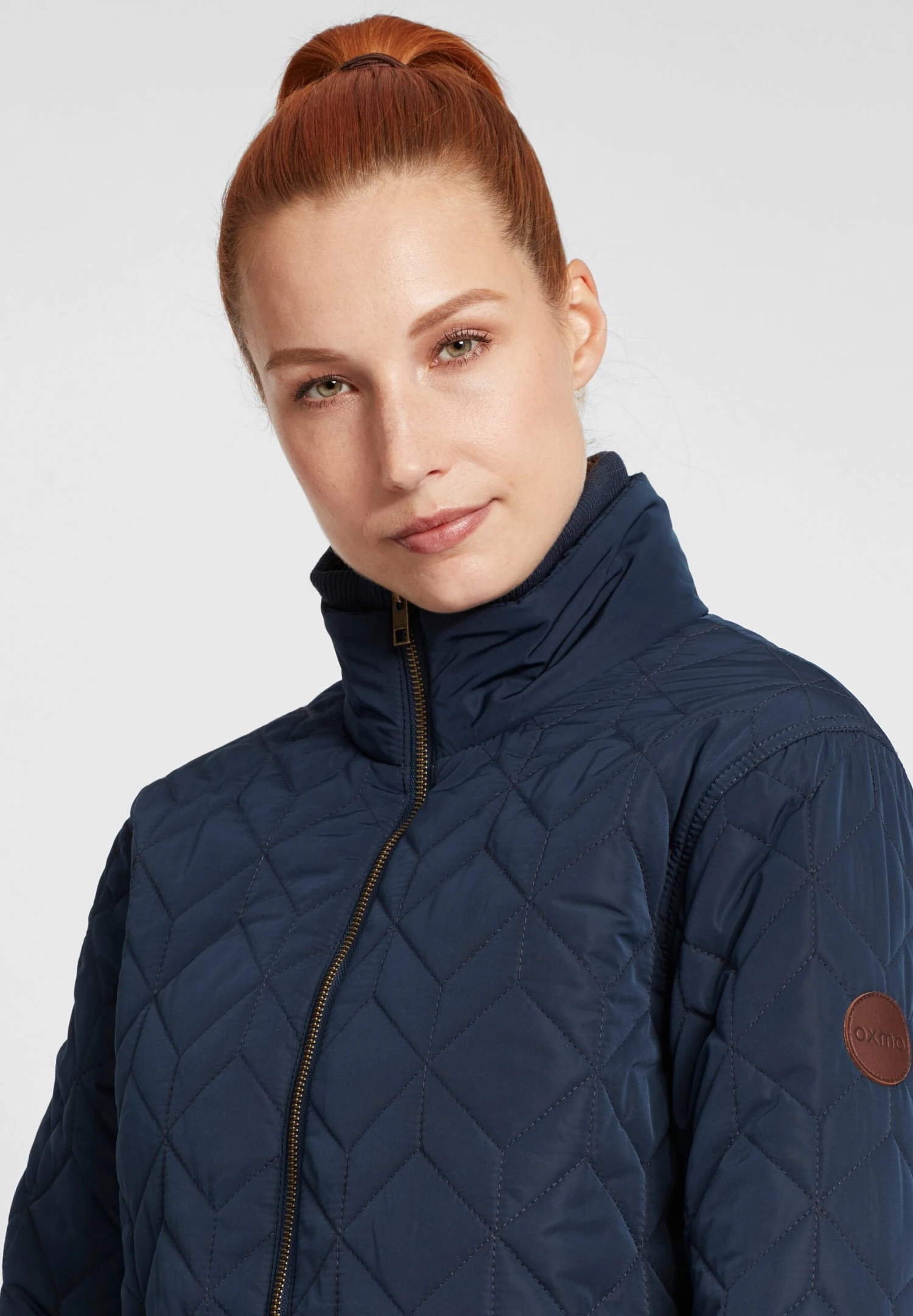 OXMO Alara - Winterjas - Dress Blues 4 OXMO Alara - Winterjas - Dress Blues - Afbeelding 4