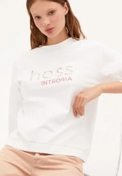 Hoss Intropia Sudadera Hoss - Sweater - White -Tamaris Verkoopwinkel 6d2d5e831d5a4c748db084c95fc462c1