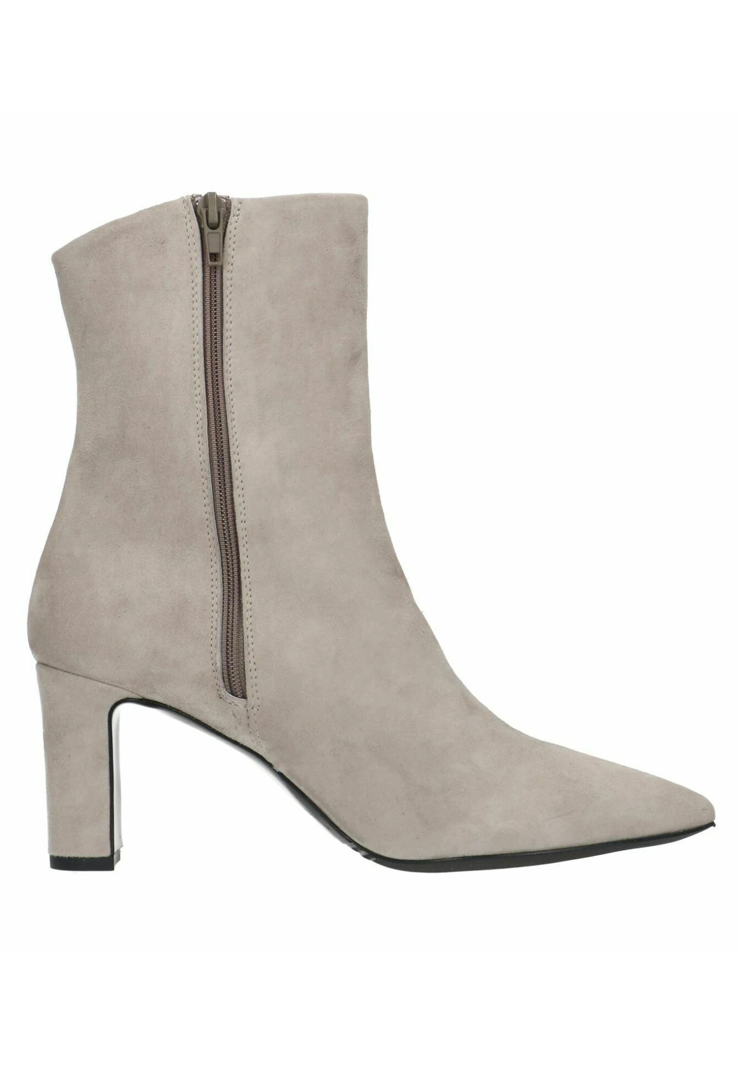 Mit Absatz - Korte Laarzen - Taupe 5 Mit Absatz - Korte Laarzen - Taupe - Afbeelding 5