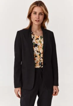 Amalfina - Halflange Jas - Black -Tamaris Verkoopwinkel 72c8616cb2134cdd9ff4f0269e9f6358