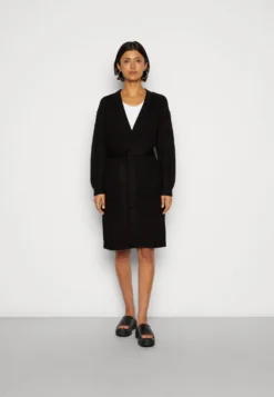 Vero Moda Vmsayla Belted Coatigan - Vest - Black