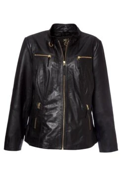 Nomolly - Leren Jas - Black W Gold -Tamaris Verkoopwinkel 7443acebe3d441a38b1d40ec00ab26ba