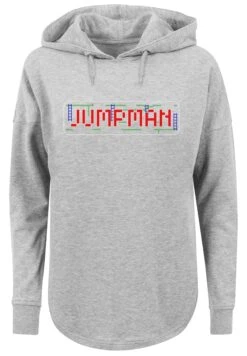 F4NT4STIC Retro Gaming Jumpman - Hoodie - Grey -Tamaris Verkoopwinkel 759f641c56fa46e8be111ecb31b8ee46