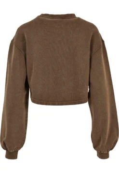 URBAN CLASSICS Cropped Small- Sweater - Brown -Tamaris Verkoopwinkel 76d869521aa84e96a1399592d3cc4ff1