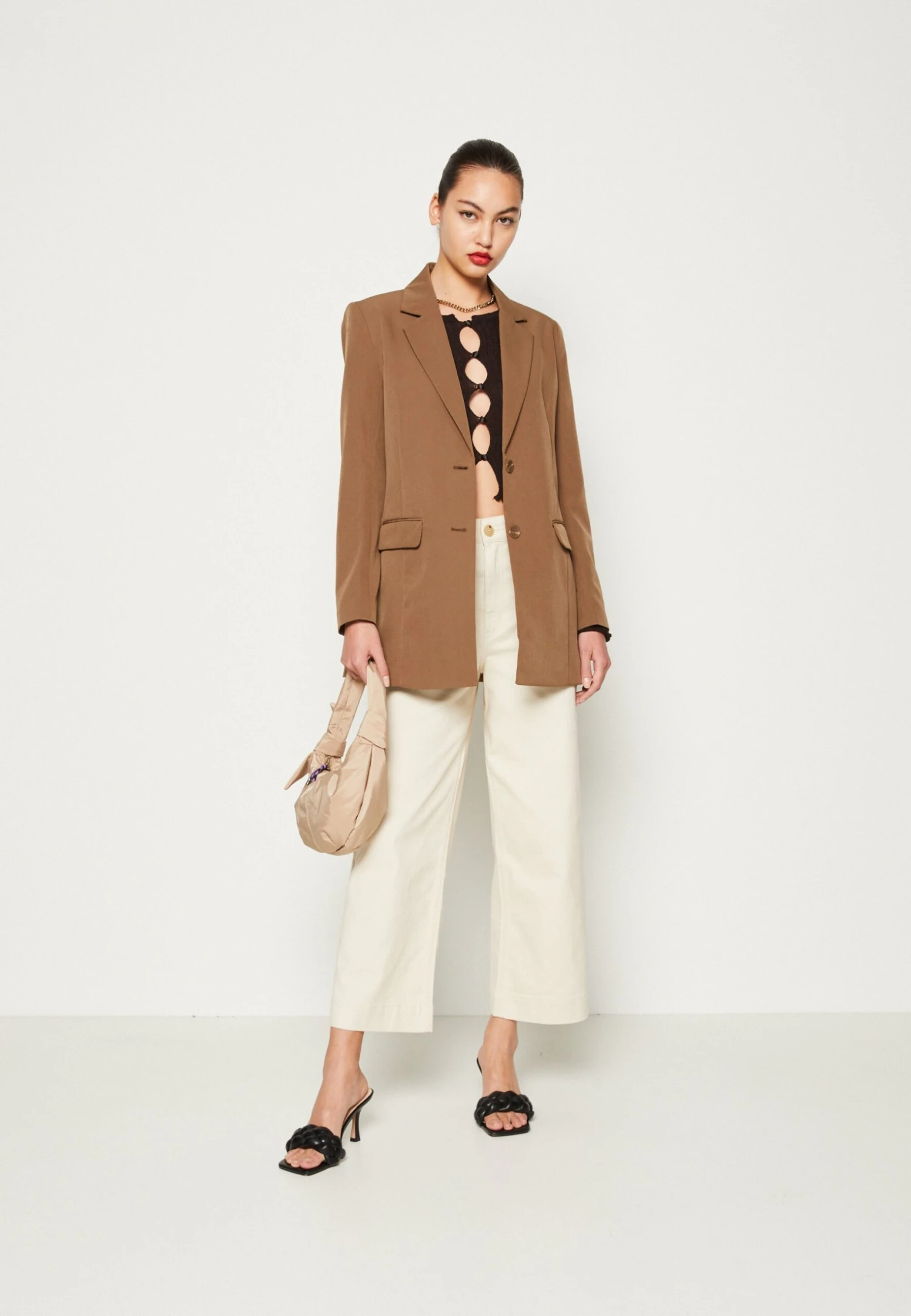 ONLY Onlmaia Long Cc Tlr - Blazer - Cub 2 ONLY Onlmaia Long Cc Tlr - Blazer - Cub - Afbeelding 2