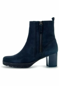 Gabor Enkellaarsjes Met Plateauzool - Nightblue Mel