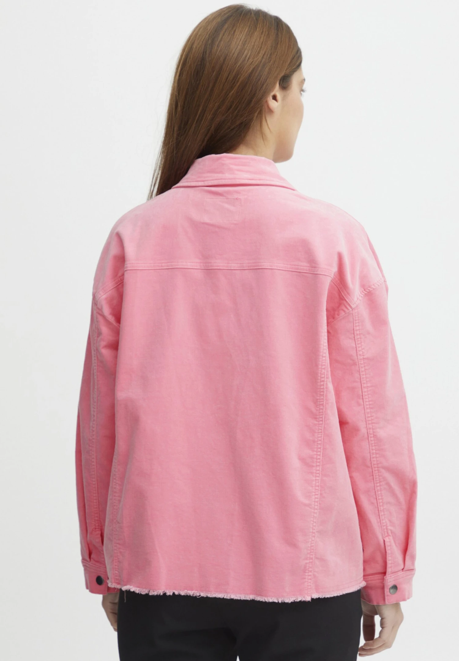 Pzsally- Lichte Jas - Pink Carnation 3 Pzsally- Lichte Jas - Pink Carnation - Afbeelding 3