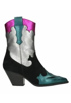 Mit Farbigen Metallic Details - Cowboy-/Bikerlaarzen - Black -Tamaris Verkoopwinkel 7f950f319b314dafbfc53a3482f68844