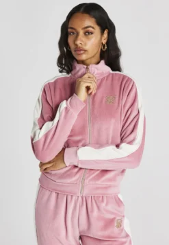 SikSilk Sweater Met Rits - Pink