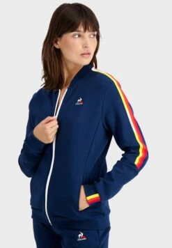 Le Coq Sportif Saison - Sweater Met Rits - Navy Blue -Tamaris Verkoopwinkel 80503f63e80e41d28abc626d98d10524