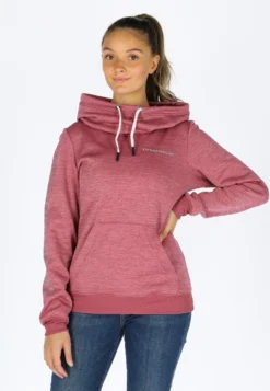 Training Logo - Hoodie - Dusty Rose Melange Lt Grey Melange