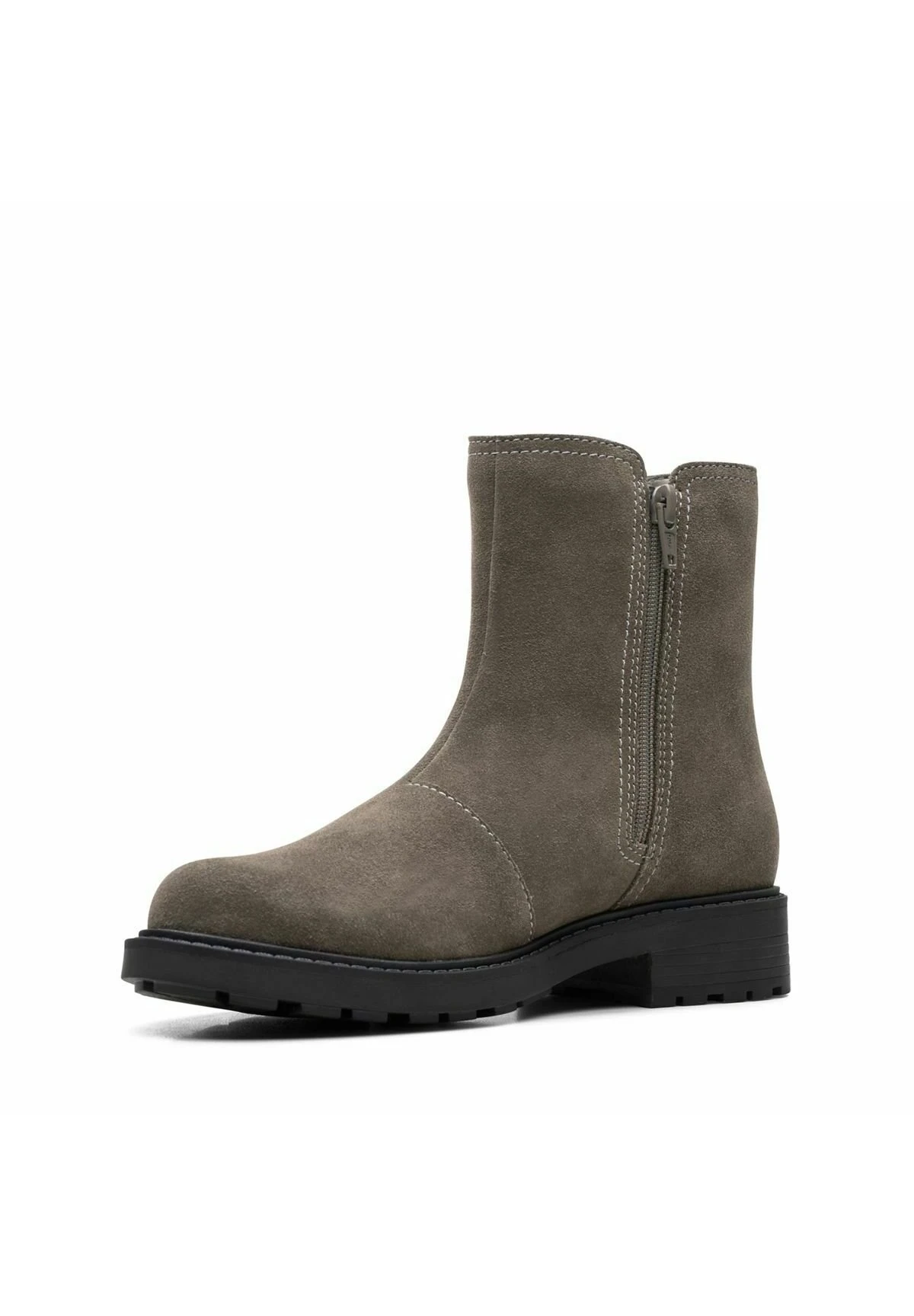 Clarks Opal Sky- Korte Laarzen - Green 3 Clarks Opal Sky- Korte Laarzen - Green - Afbeelding 3