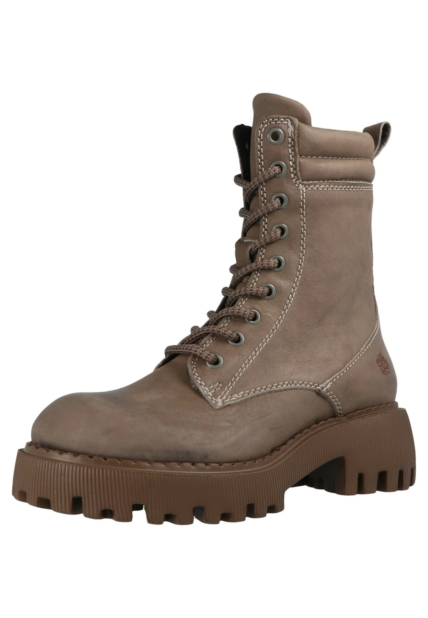 Apple Of Eden Frankie - Enkellaarsjes Met Plateauzool - Grau 2 Apple Of Eden Frankie - Enkellaarsjes Met Plateauzool - Grau - Afbeelding 2