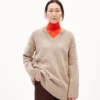 Armedangels Cardaa - Trui - Dark Caramel Melange