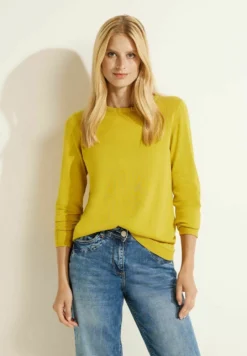 Cecil Basic - Trui - Gelb