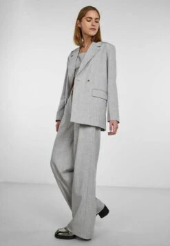 Pieces Halflange Jas - Light Grey Melange -Tamaris Verkoopwinkel 89a46f4137244ba1beb997899ebcecbf