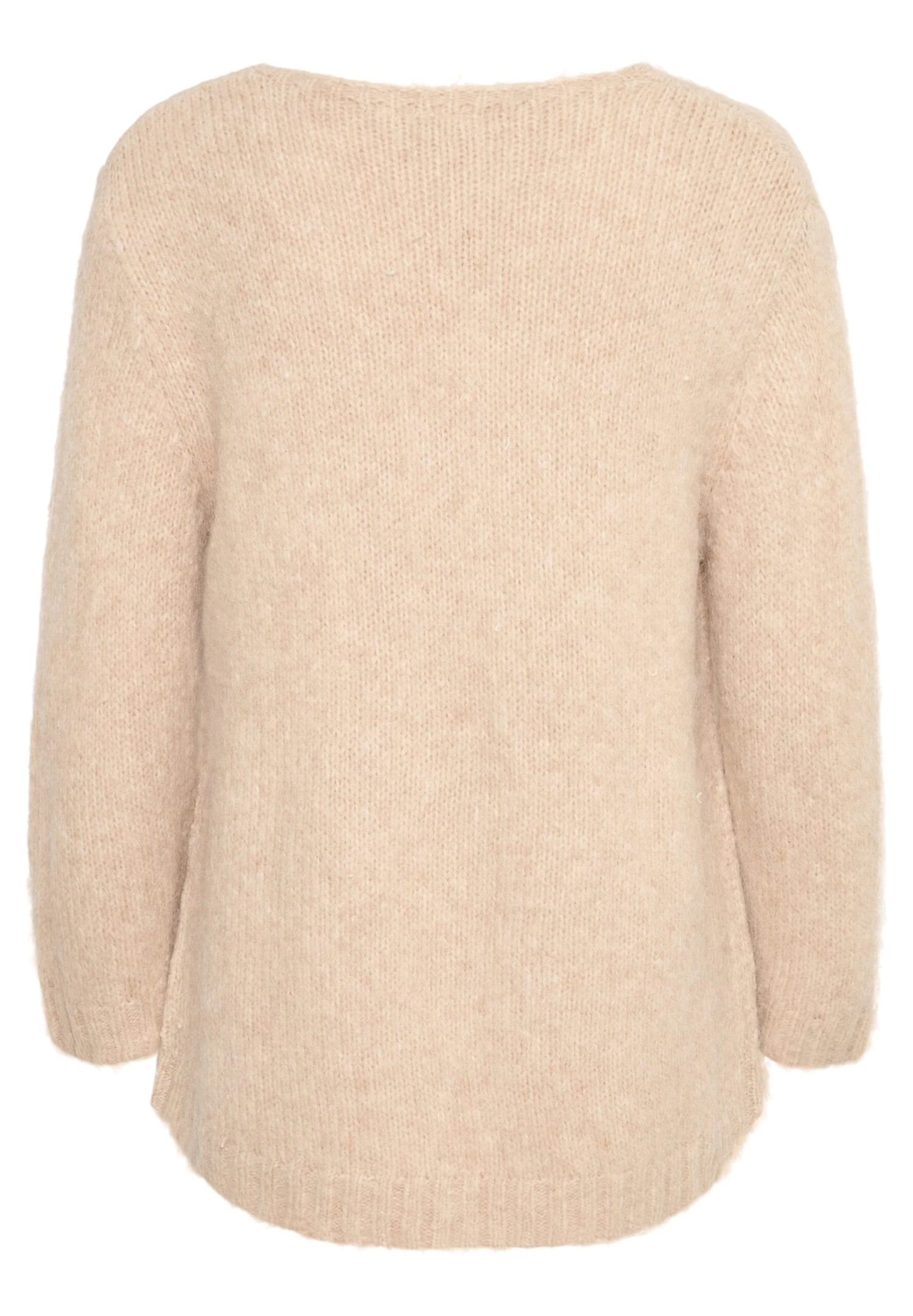 Kaffe Kaalioma 3/4 Sl- Trui - Smoke Gray Melange 6 Kaffe Kaalioma 3/4 Sl- Trui - Smoke Gray Melange - Afbeelding 6