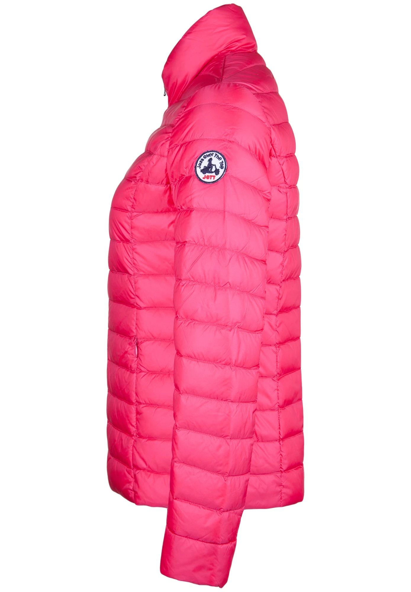 JOTT Cha - Gewatteerde Jas - Fuchsia 2 JOTT Cha - Gewatteerde Jas - Fuchsia - Afbeelding 2