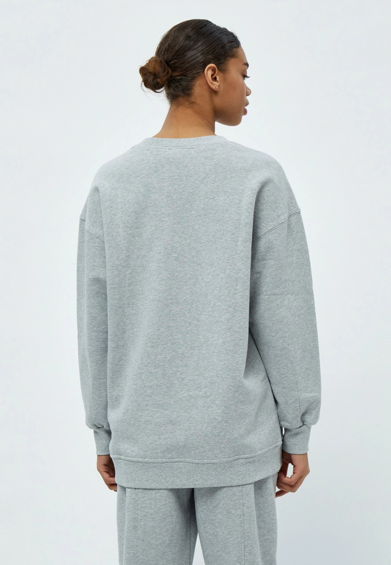 Blaire - Sweater - Grey Melange 3 Blaire - Sweater - Grey Melange - Afbeelding 3