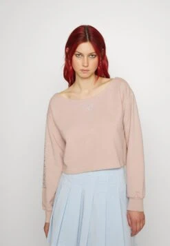 Adidas Originals Slouchy Crew - Sweater - Ash Pearl