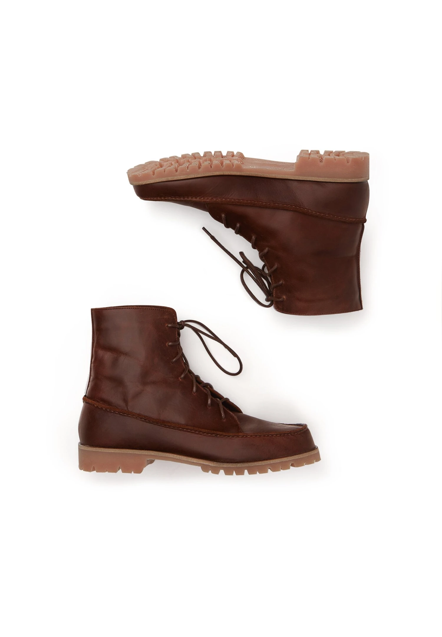 Tefer- Veterboots - Brown Rustic 4 Tefer- Veterboots - Brown Rustic - Afbeelding 4