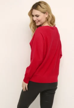 Culture Annemarie Batwing - Trui - Chinese Red Melange -Tamaris Verkoopwinkel 93f1baddbe7040efa0a79707df2b7e7b scaled
