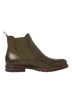Tamaris Chelsea - Korte Laarzen - Olive Leather -Tamaris Verkoopwinkel 953499b5bf264ede96799bf2cf54f56e