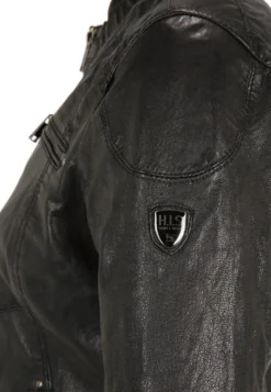 H.I.S Mit Label Patch - Leren Jas - Black -Tamaris Verkoopwinkel 95fab94b921c44a6b6875db9762e85f3 scaled