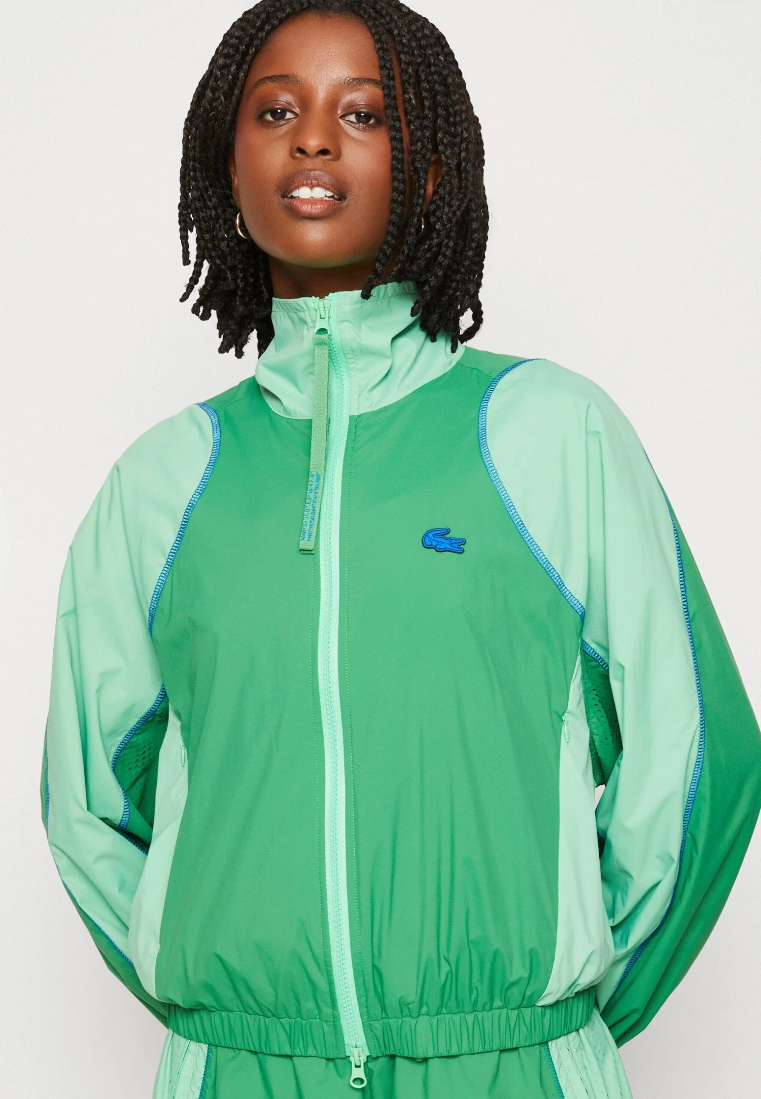 Lacoste Retro Windbreaker - Lichte Jas - Liamone/Tarragon 4 Lacoste Retro Windbreaker - Lichte Jas - Liamone/Tarragon - Afbeelding 4