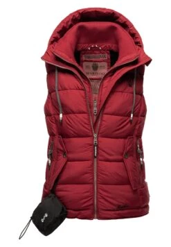 Marikoo Taisaa - Bodywarmer - Blood Red 21 Marikoo Taisaa - Bodywarmer - Blood Red -Tamaris Verkoopwinkel 999df2e342bb4d2d87560178cb35b869