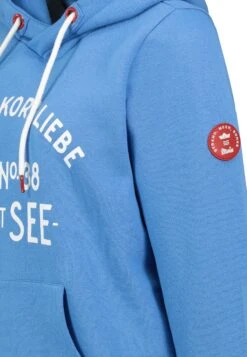 Maritim - Hoodie - Middle Blue -Tamaris Verkoopwinkel 99d4896af7c74f159db8fe2f6bc9afc5