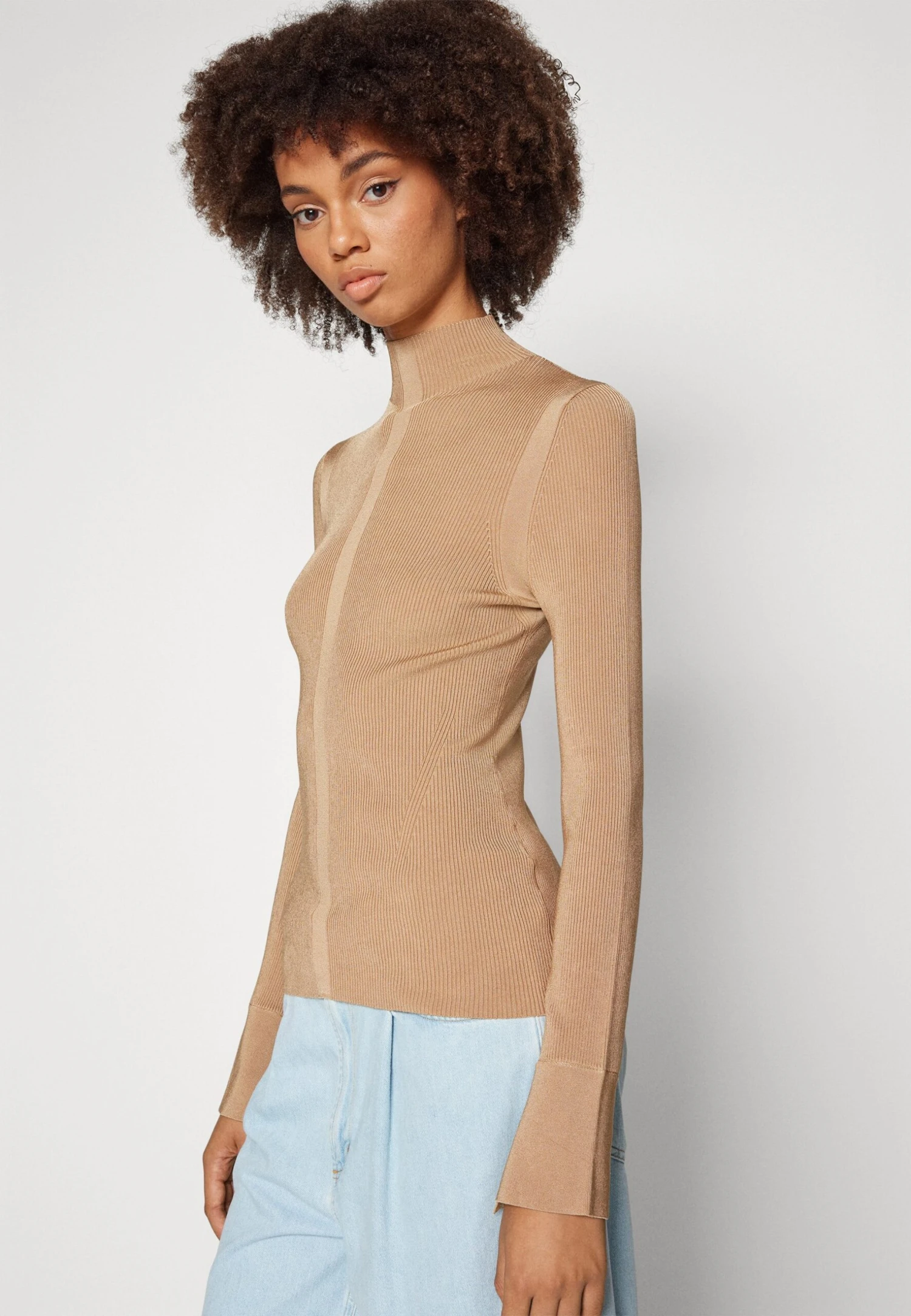 Boss Frescia - Trui - Medium Beige 6 Boss Frescia - Trui - Medium Beige - Afbeelding 6