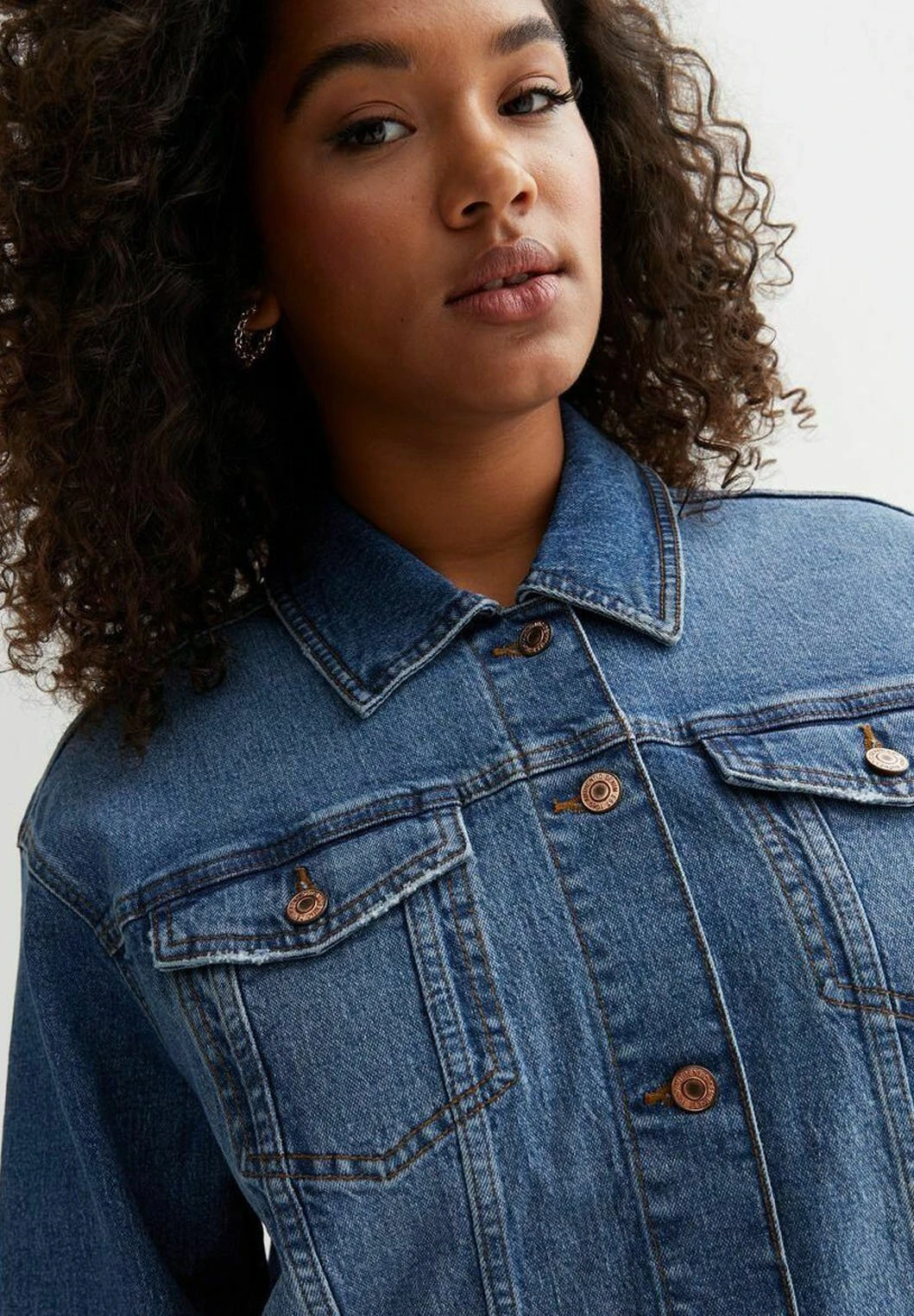 Curves - Spijkerjas - Blue Pattern 3 Curves - Spijkerjas - Blue Pattern - Afbeelding 3