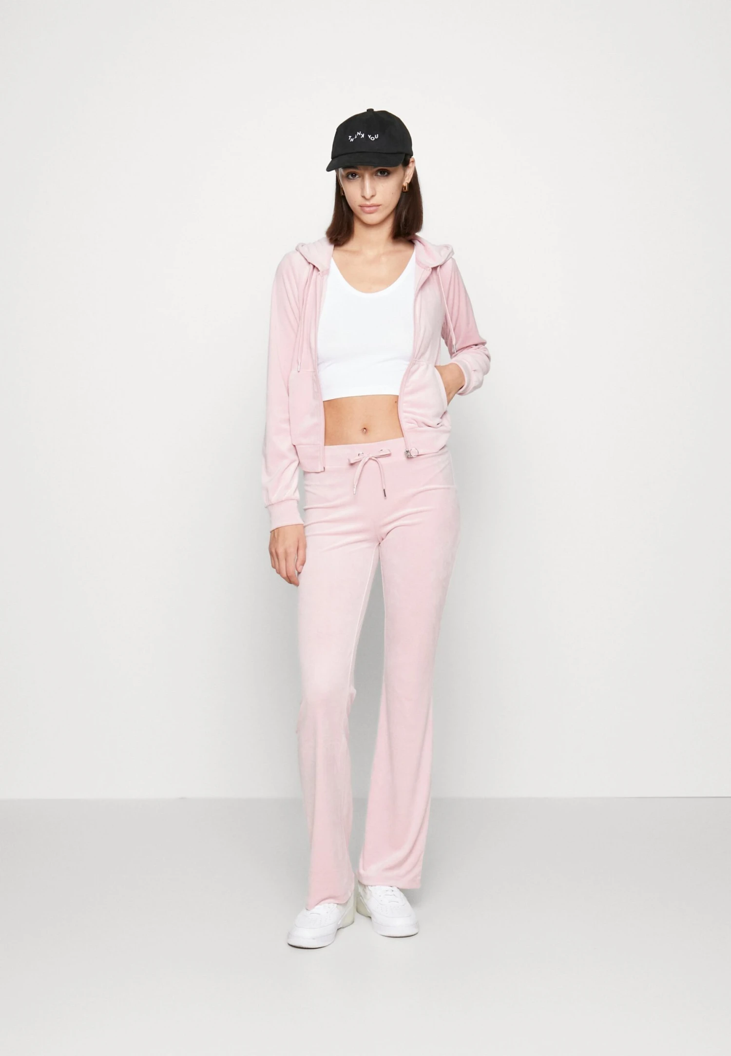 Sweater Met Rits - Bleached Mauve 2 Sweater Met Rits - Bleached Mauve - Afbeelding 2