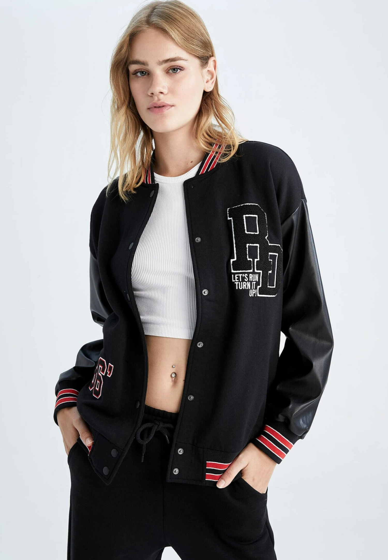 DeFacto Bomberjacks - Black 1 DeFacto Bomberjacks - Black