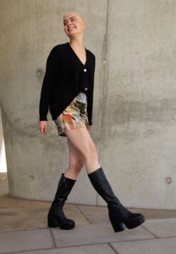 MTNG Setenta - Plateaulaarzen - Black