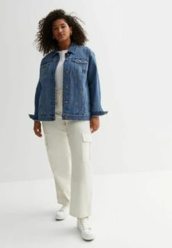 Curves - Spijkerjas - Blue Pattern