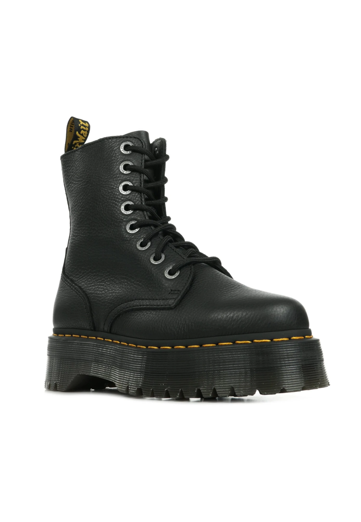 Dr. Martens Jadon Iii - Enkellaarsjes Met Plateauzool - Black 2 Dr. Martens Jadon Iii - Enkellaarsjes Met Plateauzool - Black - Afbeelding 2