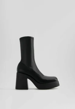 BERSHKA Fitted - Enkellaarsjes Met Hoge Hak - Black -Tamaris Verkoopwinkel a53557a34f084fad9e70d5f9bf943464 scaled