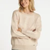 Usha Fenia - Trui - Beige Mehrfarbig