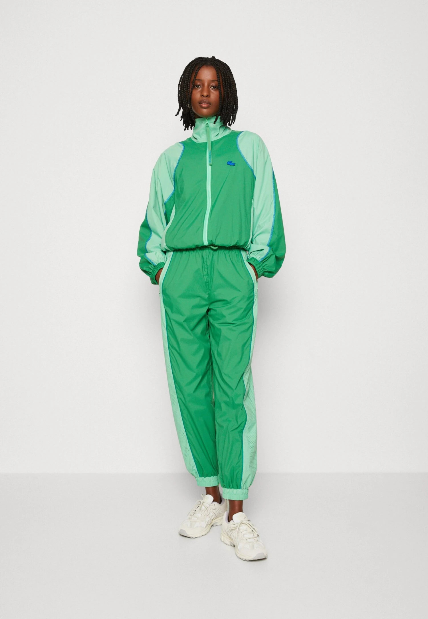 Lacoste Retro Windbreaker - Lichte Jas - Liamone/Tarragon 2 Lacoste Retro Windbreaker - Lichte Jas - Liamone/Tarragon - Afbeelding 2